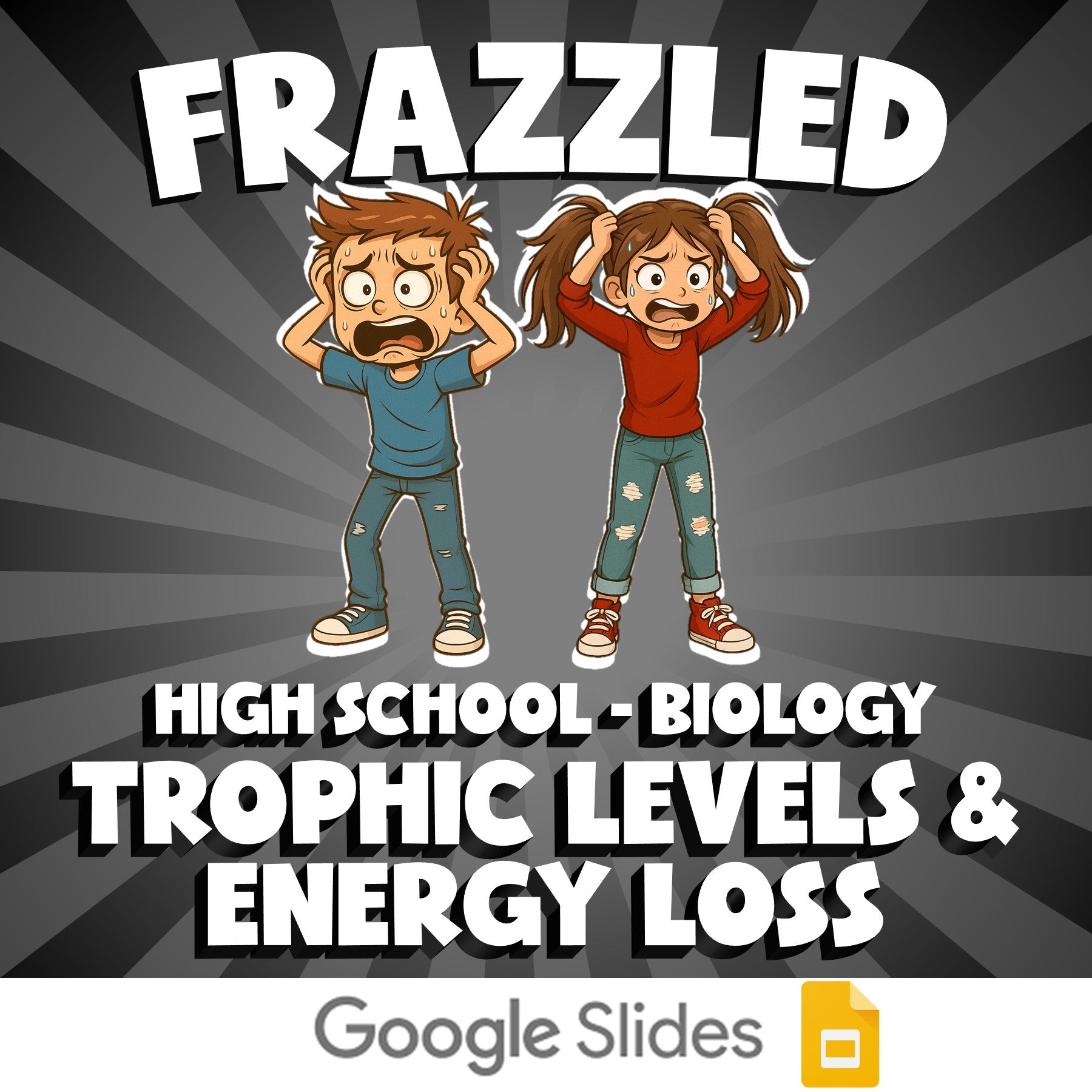 Trophic Levels & Energy Loss FRAZZLED Science Game - No Prep Biology Review