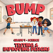 Testing & Improving Designs BUMP Science Game - No Prep Grade 4 Review Activity