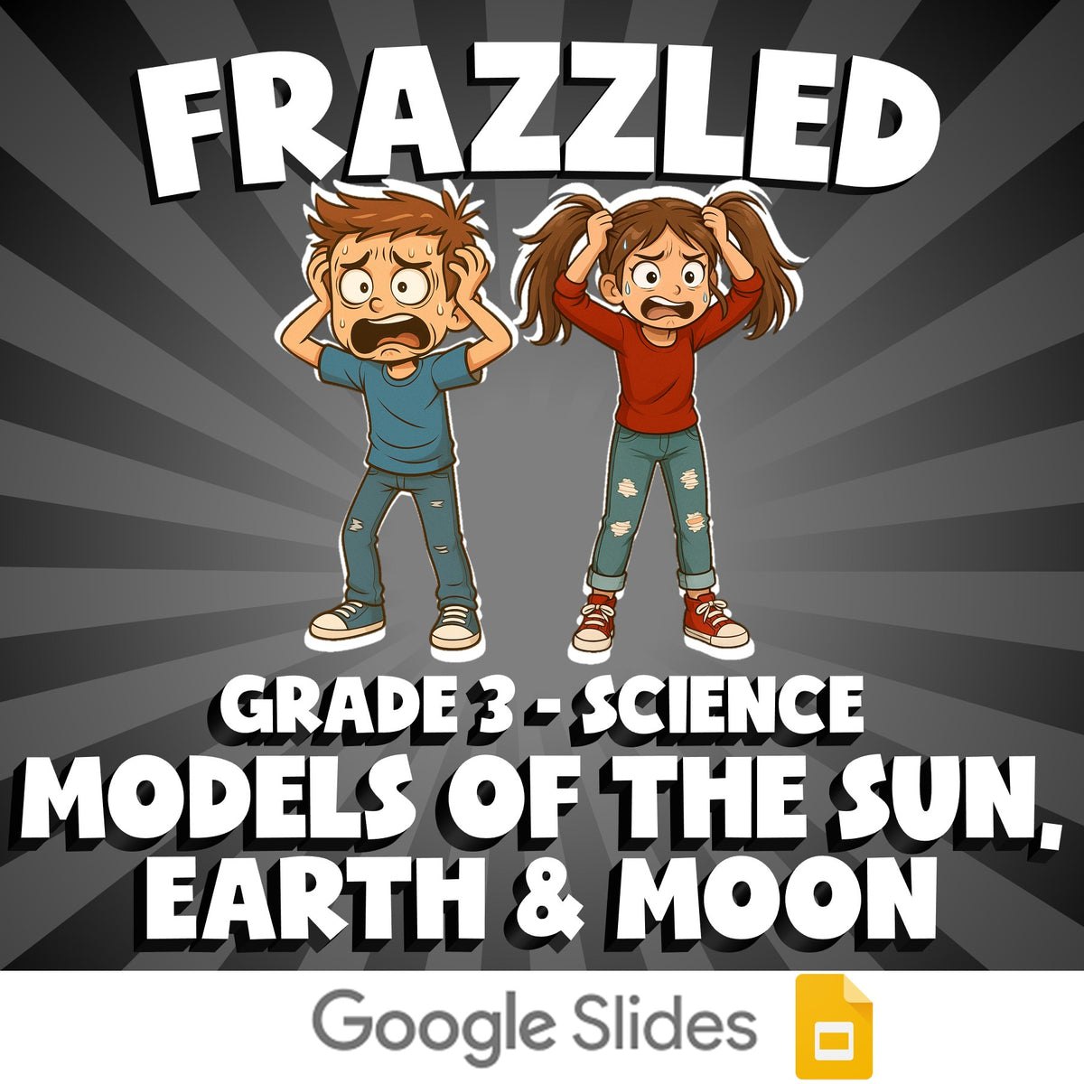 Models of the Sun, Earth & Moon FRAZZLED Science Game - No Prep Grade 3 Review