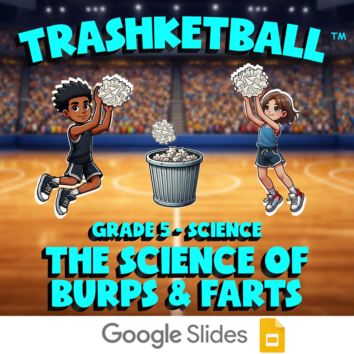 The Science of Burps & Farts TRASHKETBALL Science Game - No Prep Grade 5 Review