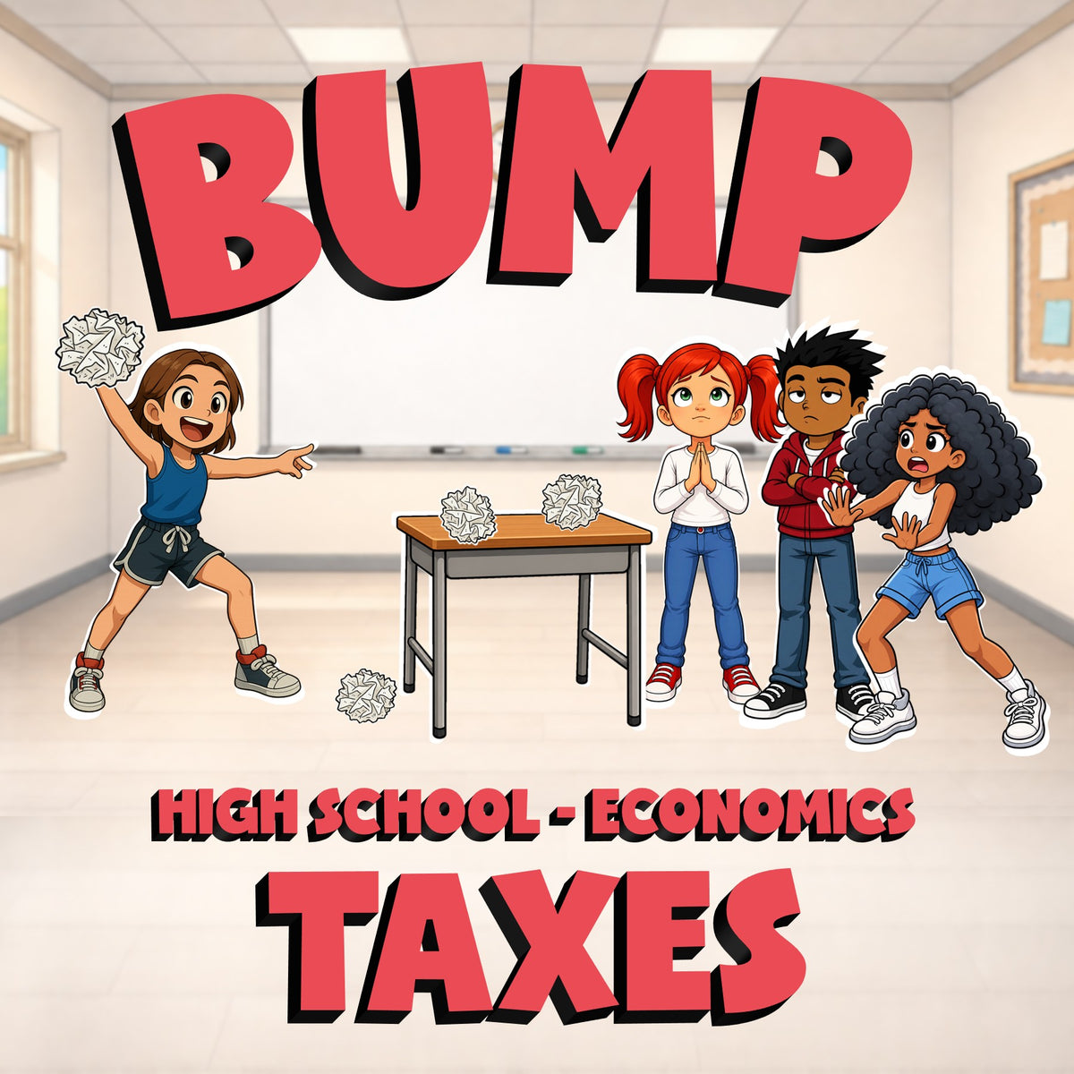 Taxes BUMP Economics Game - No Prep Review Activity