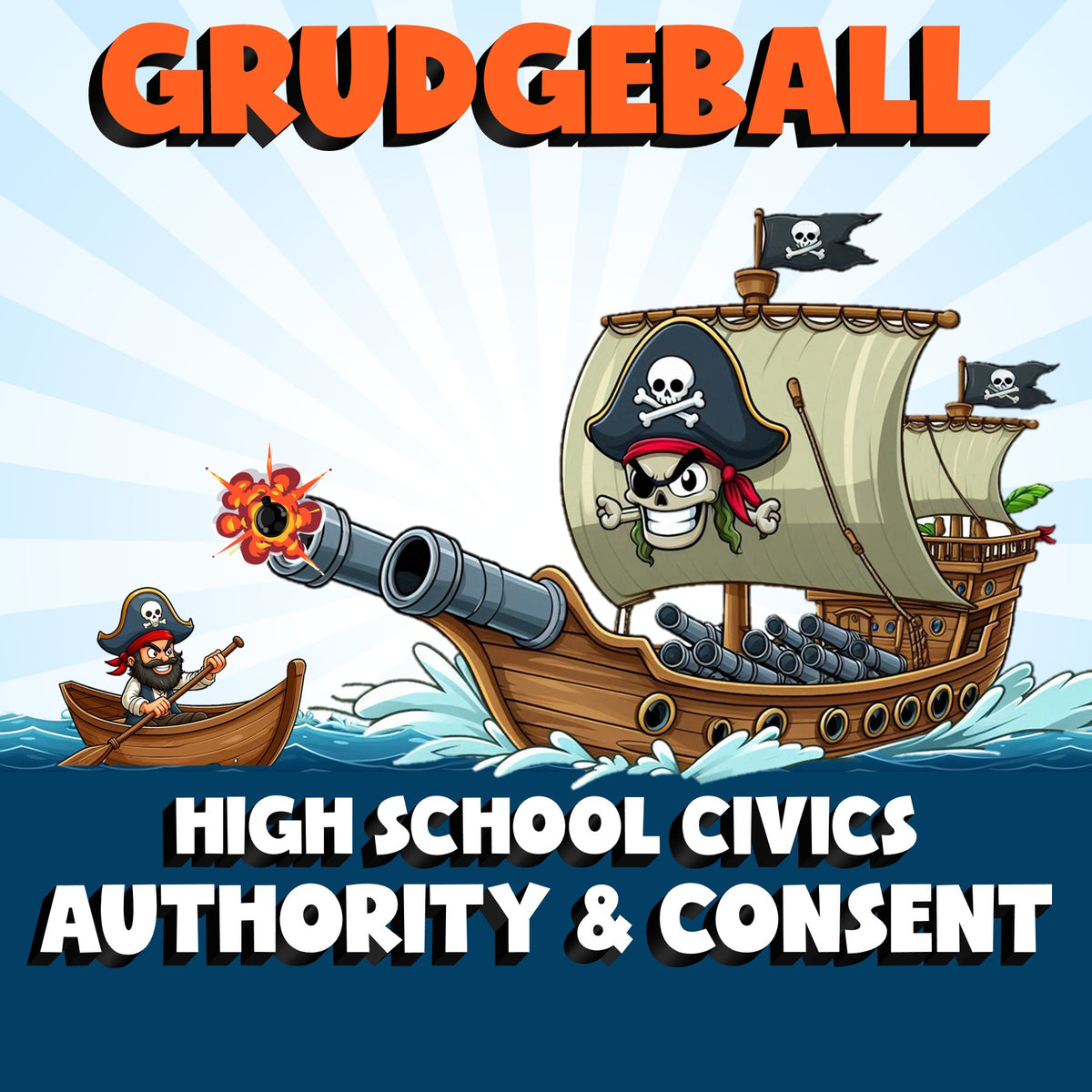 Authority & Consent GRUDGEBALL Civics Game - No Prep Review Activity