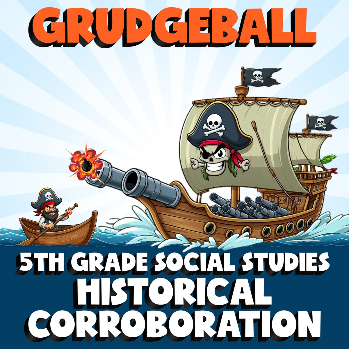 Historical Corroboration GRUDGEBALL Socials Game - No Prep Grade 5 Review