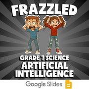 Artificial Intelligence FRAZZLED Science Game - No Prep Grade 7 Review Activity