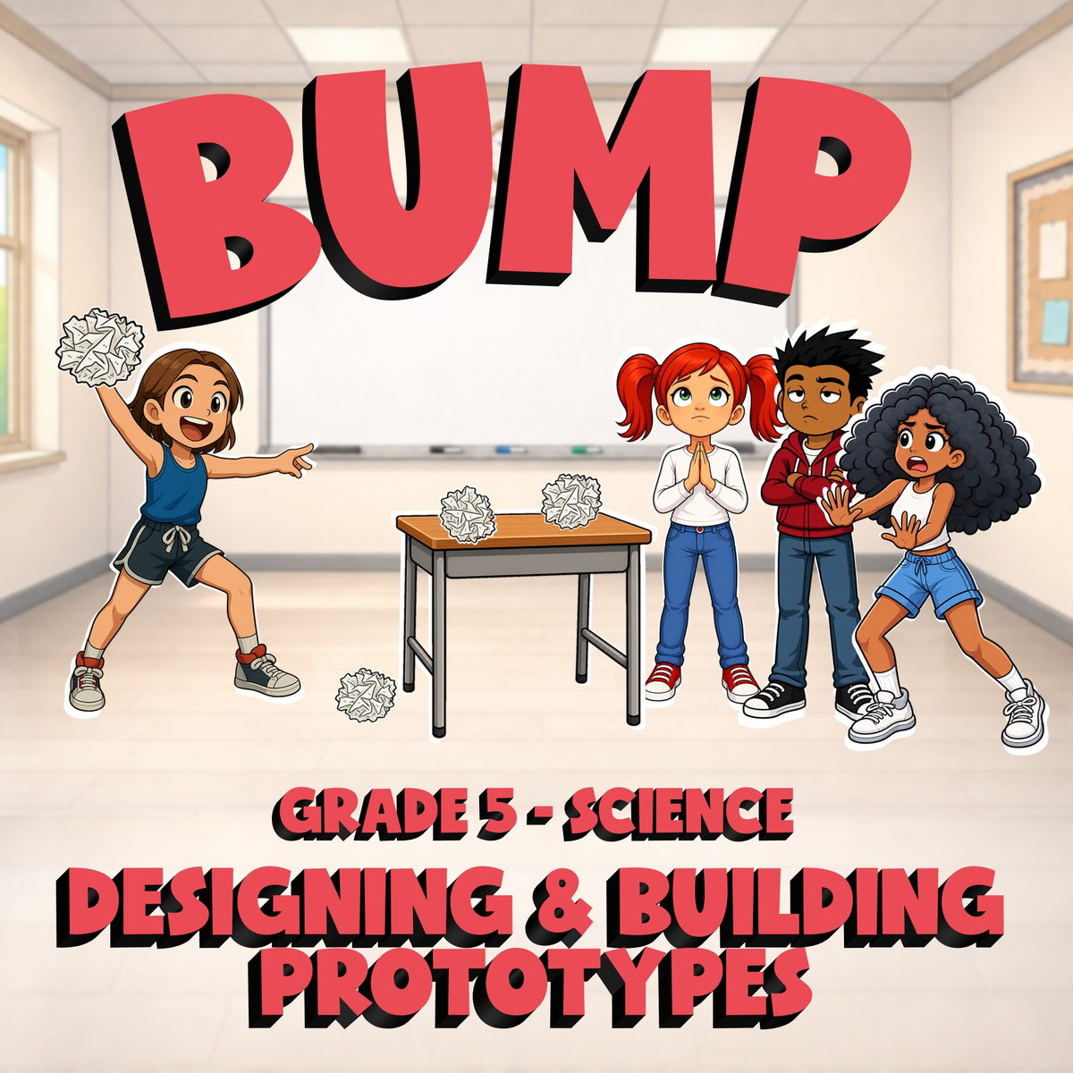 Designing & Building Prototypes BUMP Science Game - No Prep Grade 5 Review