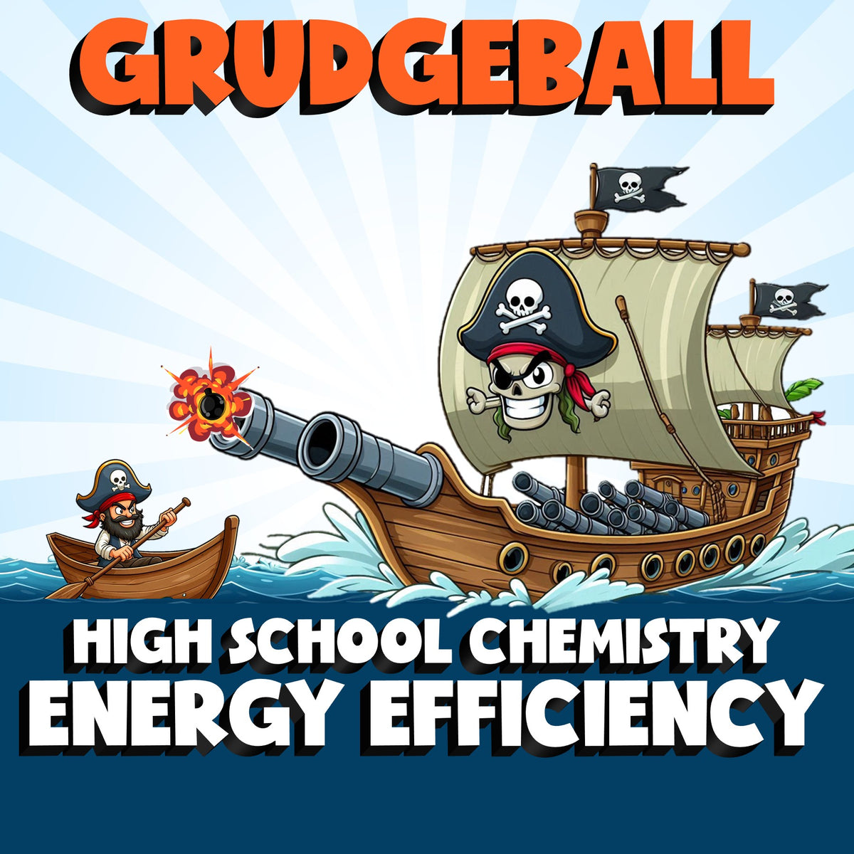 Energy Efficiency GRUDGEBALL Science Game - No Prep Chemistry Review Activity