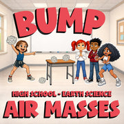 Air Masses BUMP Game - No Prep Earth Science Review Activity