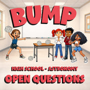 Open Questions BUMP Science Game - No Prep Astronomy Review Activity