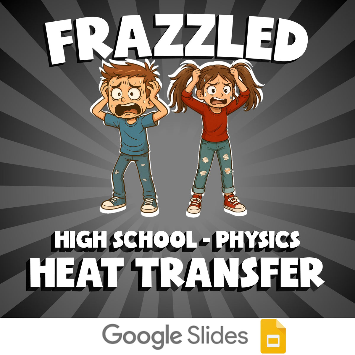 Heat Transfer FRAZZLED Science Game - No Prep Physics Review Activity