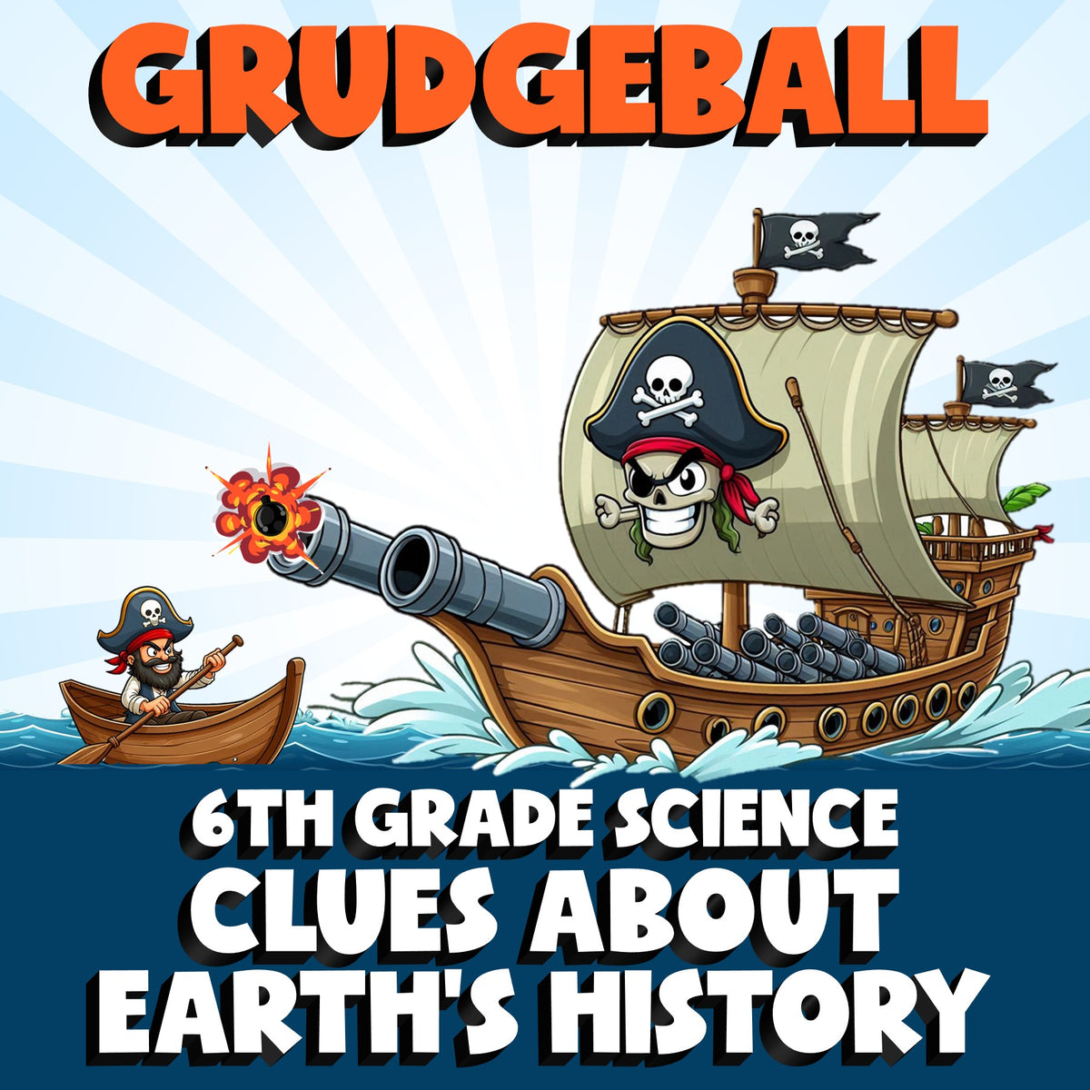 Clues About Earth's History GRUDGEBALL Science Game - No Prep Grade 6 Review