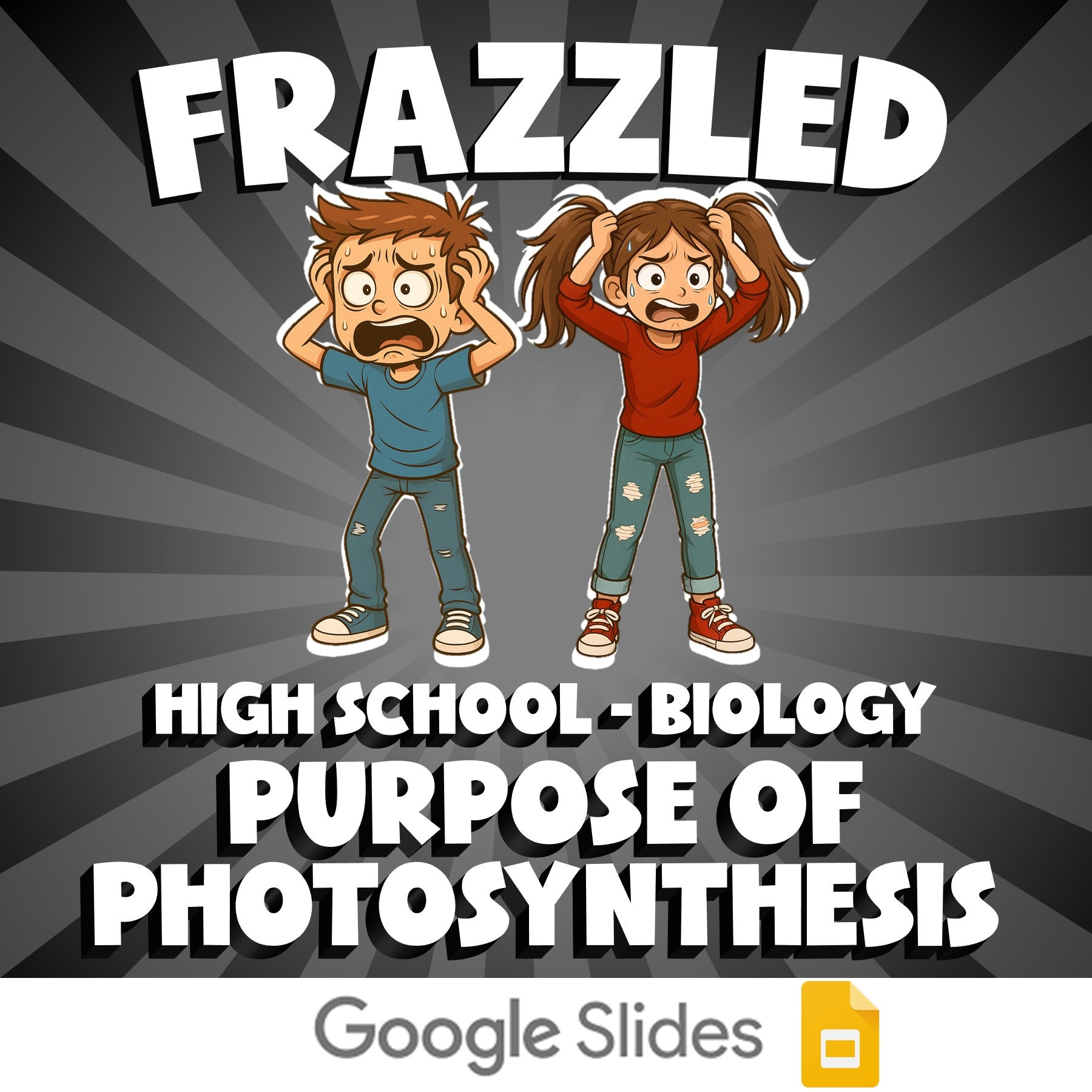 Purpose of Photosynthesis FRAZZLED Science Game - No Prep Biology Review