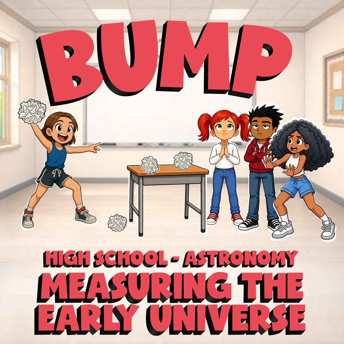 Measuring the Early Universe BUMP Science Game - No Prep Astronomy Review