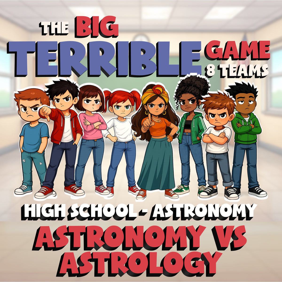 Astronomy vs Astrology BIG TERRIBLE GAME - No Prep Astronomy Science Review