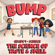 The Science of Taste & Smell BUMP Science Game - No Prep Grade 4 Review Activity