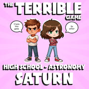 Saturn THE TERRIBLE GAME - No Prep Astronomy Science Review Activity