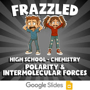 Polarity & Intermolecular Forces FRAZZLED Science Game - No Prep Chemistry