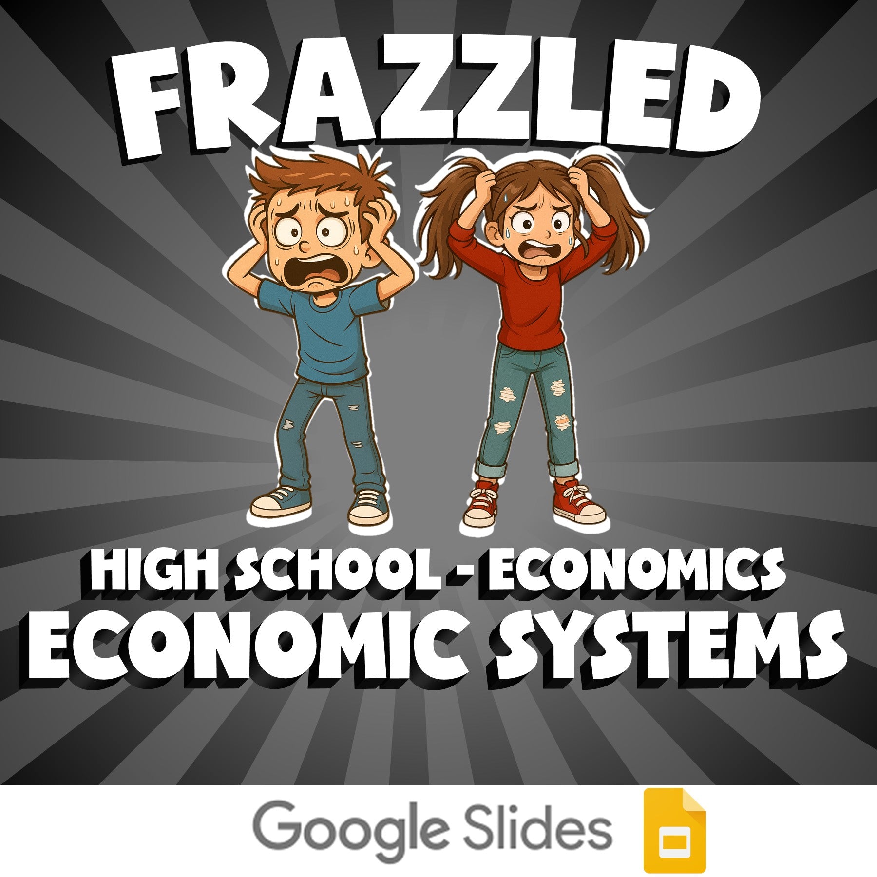 Economic Systems FRAZZLED Economics Game - No Prep Review Activity