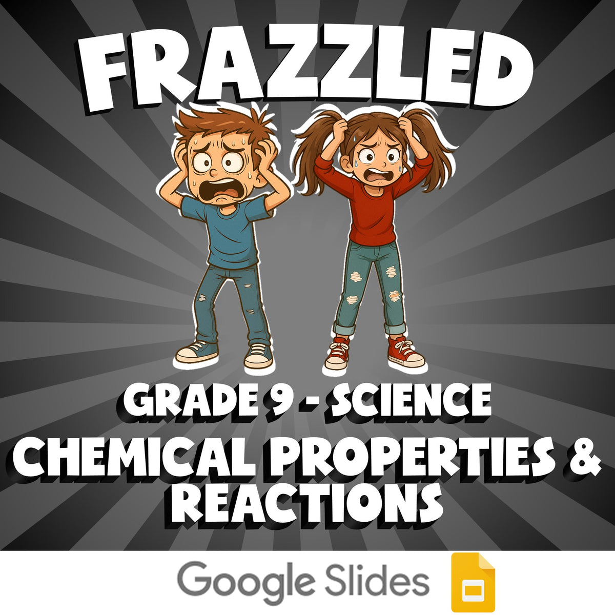 Chemical Properties & Reactions FRAZZLED Science Game - No Prep Grade 9 Review