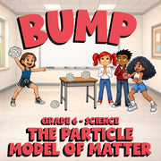 The Particle Model of Matter BUMP Science Game - No Prep Grade 6 Review Activity