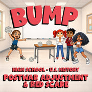 Postwar Adjustment & Red Scare BUMP U.S. History Game - No Prep Review Activity