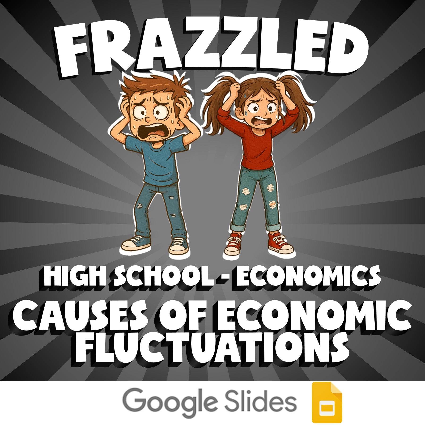 Causes of Economic Fluctuations FRAZZLED Economics Game - No Prep Review