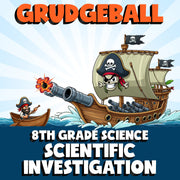 Scientific Investigation GRUDGEBALL Science Game - No Prep Grade 8 Review