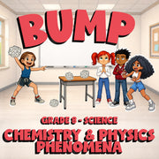 Chemistry & Physics Phenomena BUMP Science Game - No Prep Grade 8 Review