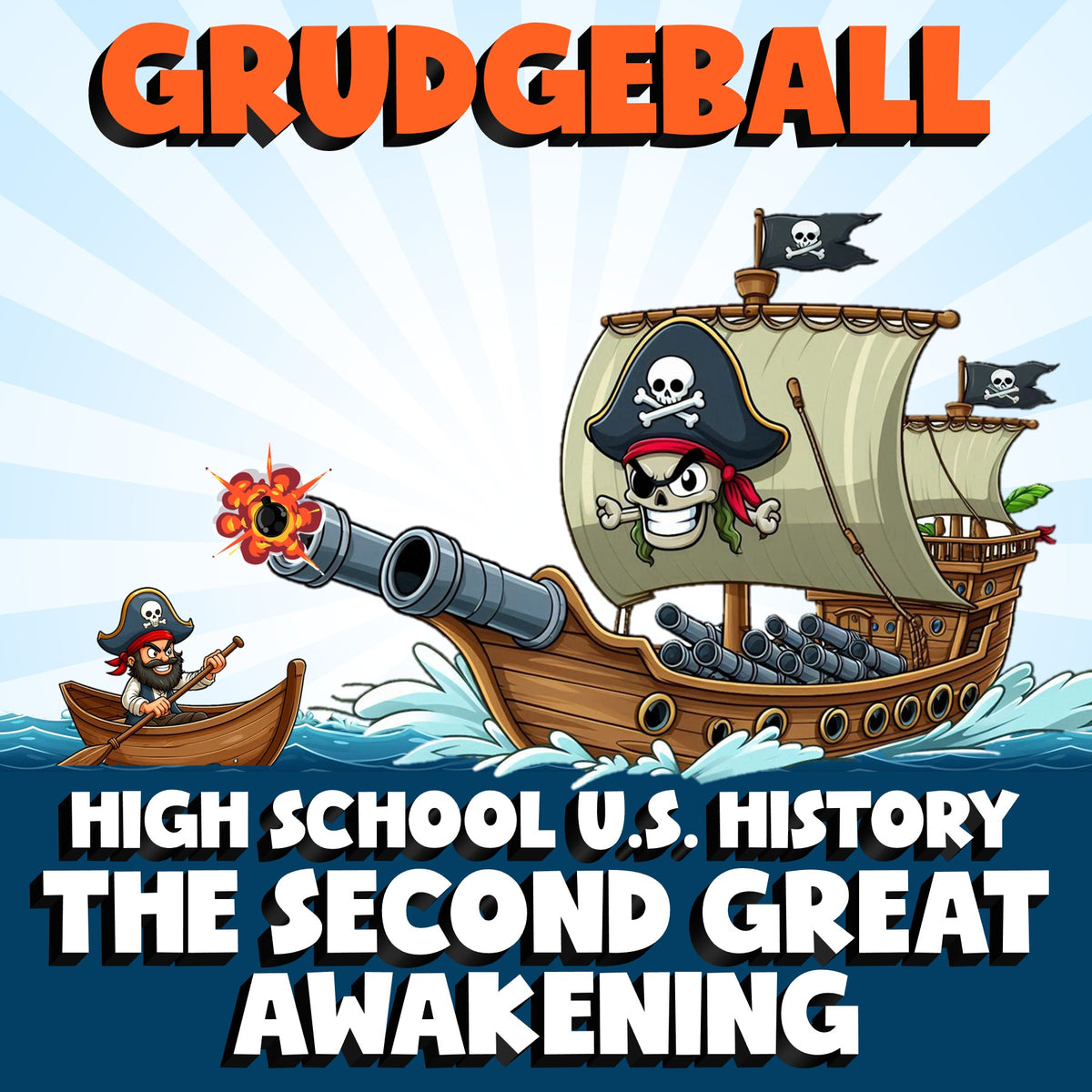 The Second Great Awakening GRUDGEBALL U.S. History Game - No Prep Review