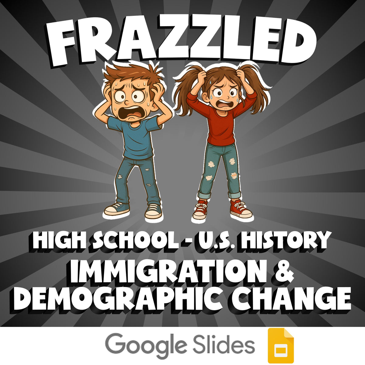 Immigration & Demographic Change FRAZZLED U.S. History Game - No Prep Review