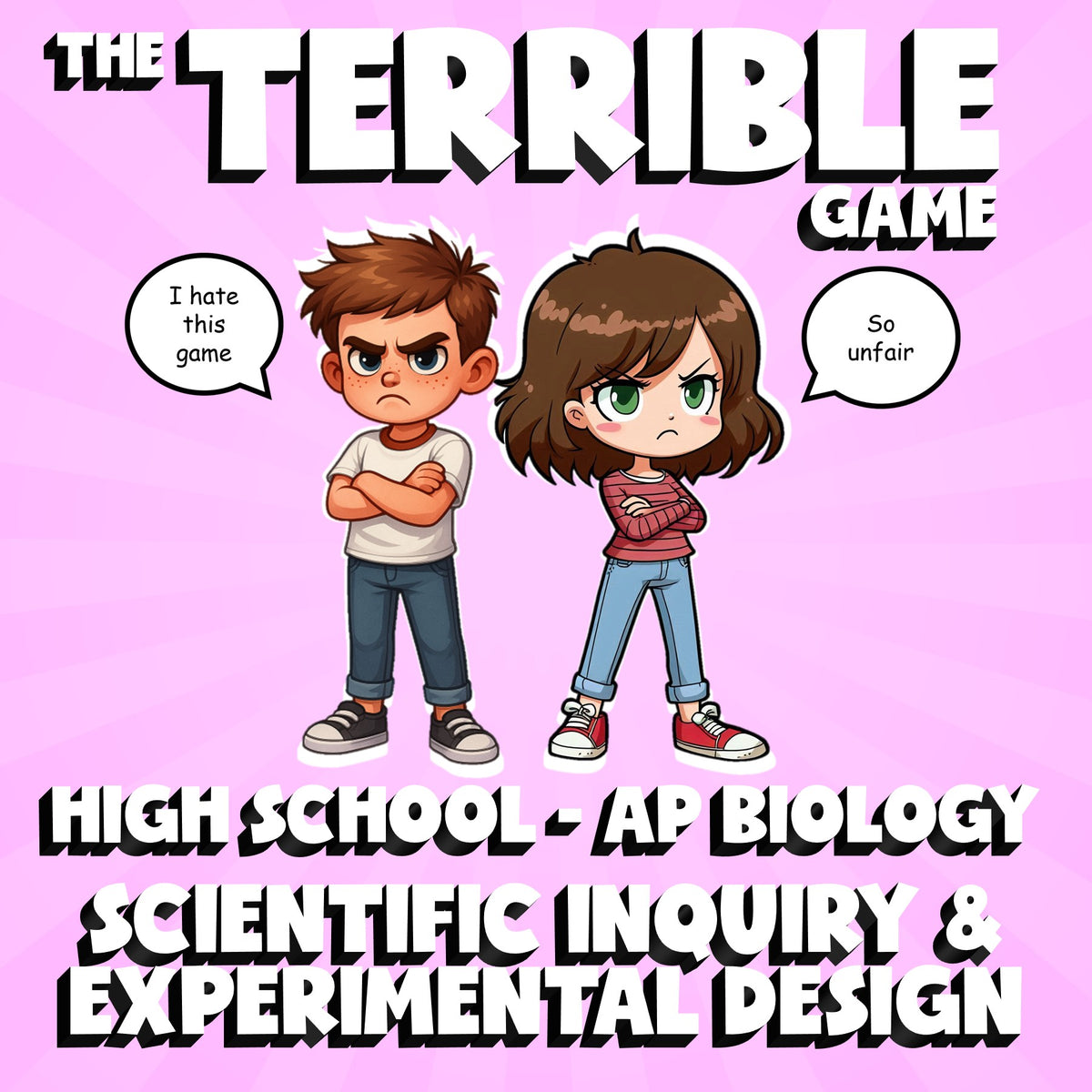 Scientific Inquiry & Experimental Design THE TERRIBLE GAME - AP Biology Review