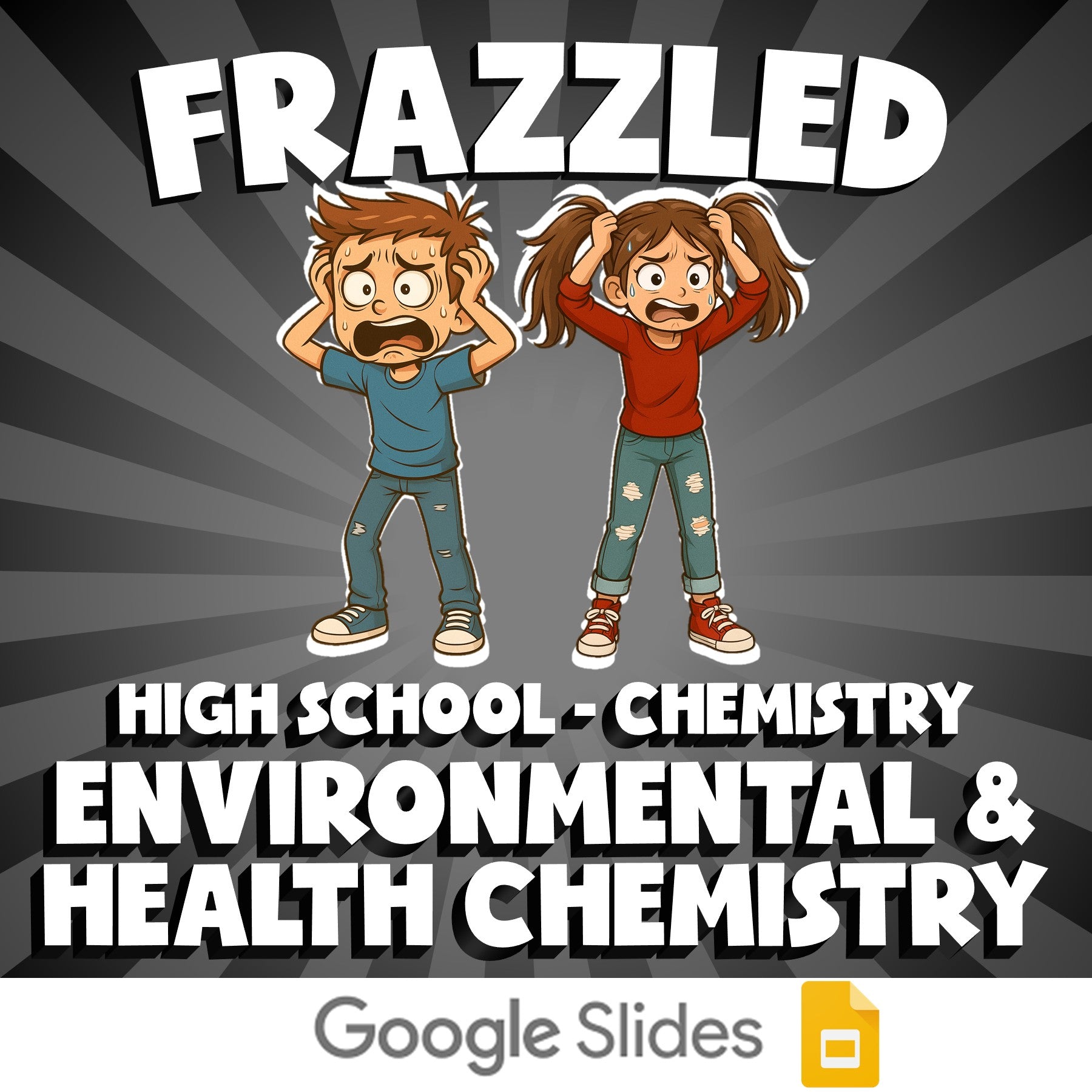 Environmental & Health Chemistry FRAZZLED Science Game - No Prep Chemistry