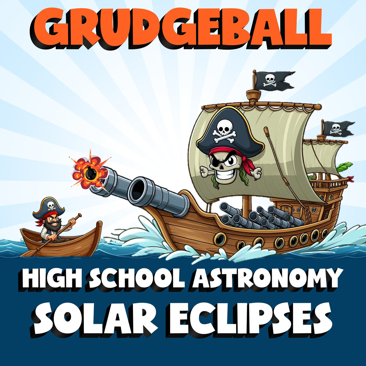 Solar Eclipses GRUDGEBALL Science Game - No Prep Astronomy Review Activity