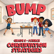 Conservation Strategies BUMP Science Game - No Prep Grade 8 Review Activity