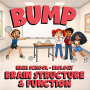Brain Structure & Function BUMP Science Game - No Prep Biology Review Activity