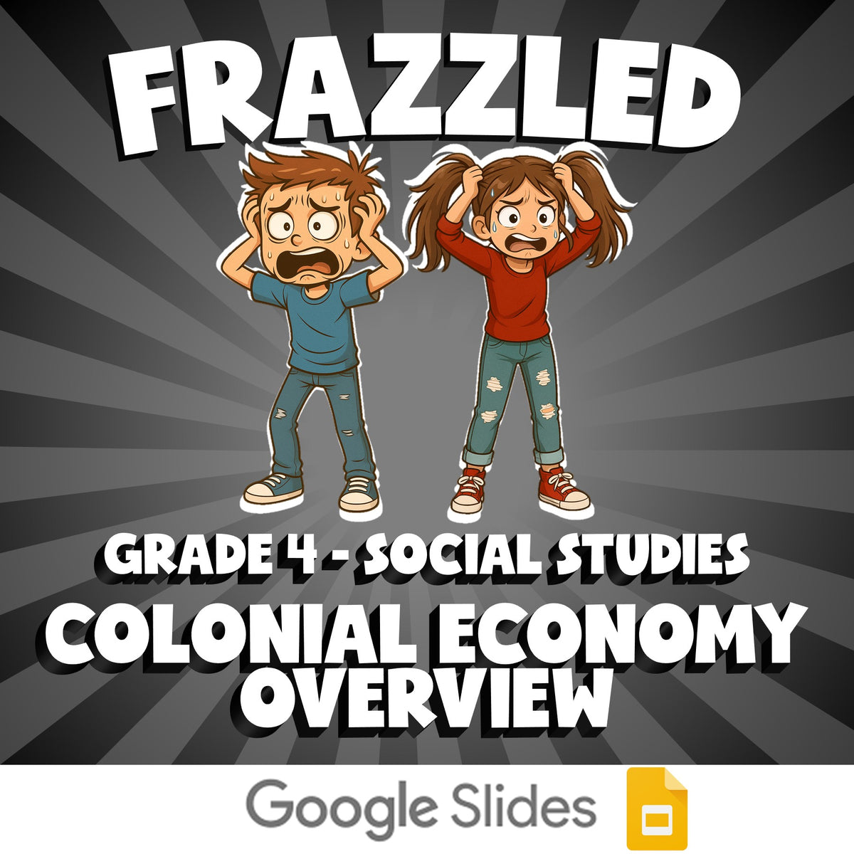 Colonial Economy Overview FRAZZLED Socials Game - No Prep Grade 4 Review