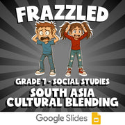 South Asia Cultural Blending FRAZZLED Socials Game - No Prep Grade 7 Review