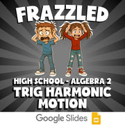 Trig Harmonic Motion FRAZZLED Math Game - No Prep Algebra 2 Review Activity