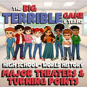 Major Theaters & Turning Points BIG TERRIBLE GAME - No Prep World History Review