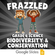 Biodiversity & Conservation FRAZZLED Science Game - No Prep Grade 6 Review