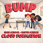 Cloud Formation BUMP Game - No Prep Earth Science Review Activity