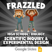 Scientific Inquiry & Experimental Design FRAZZLED Science Game - No Prep Biology