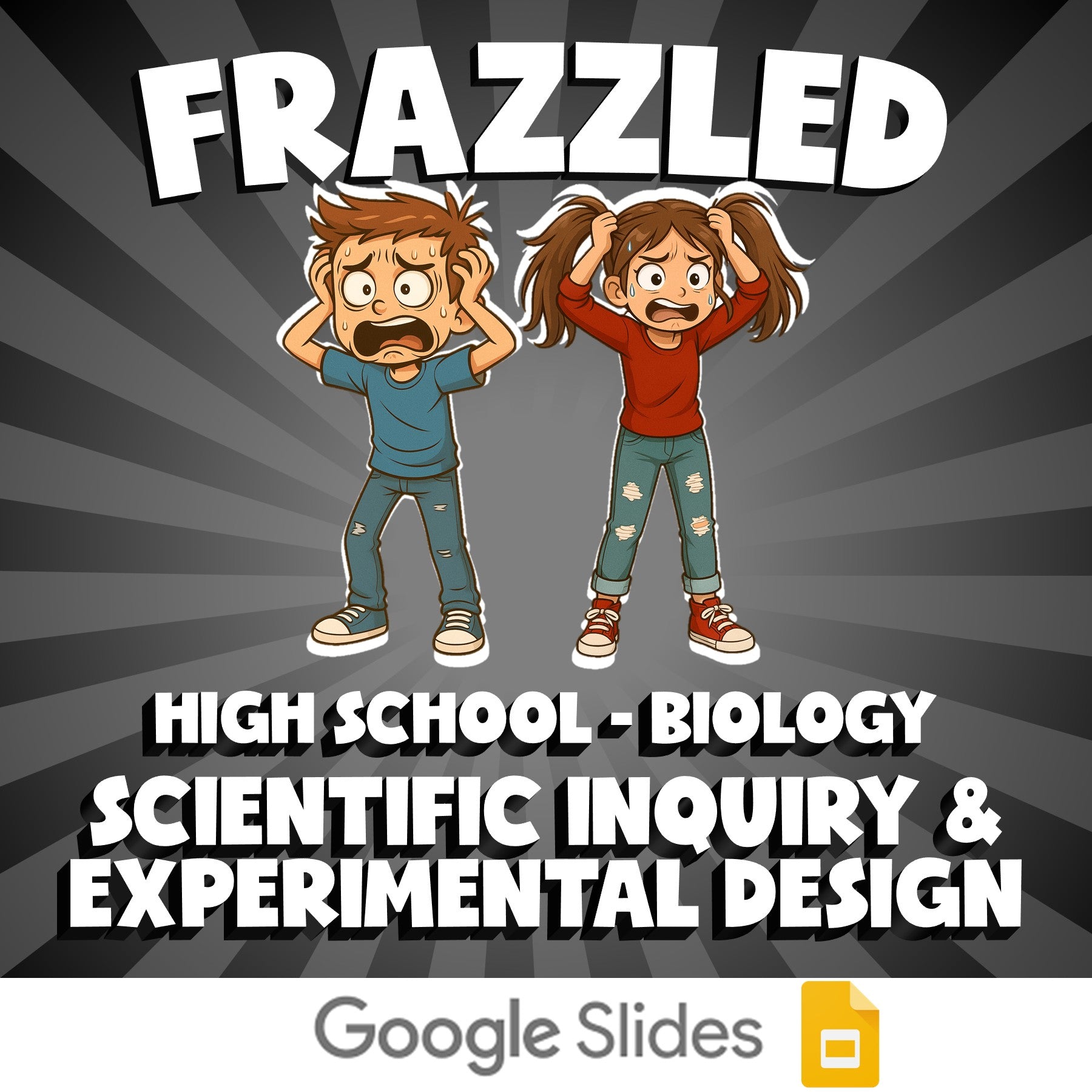 Scientific Inquiry & Experimental Design FRAZZLED Science Game - No Prep Biology