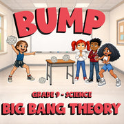 Big Bang Theory BUMP Science Game - No Prep Grade 9 Review Activity