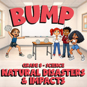 Natural Disasters & Impacts BUMP Science Game - No Prep Grade 8 Review Activity
