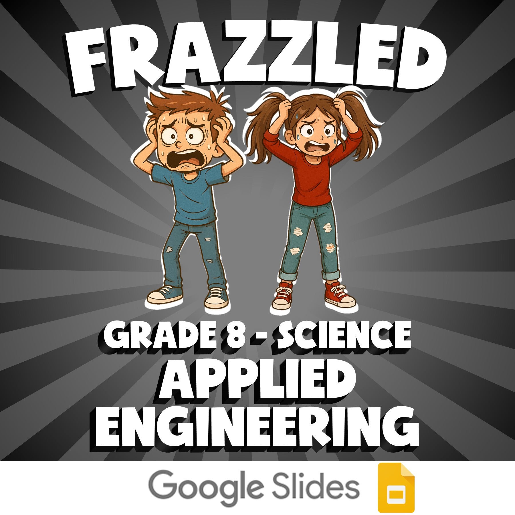 Applied Engineering FRAZZLED Science Game - No Prep Grade 8 Review Activity
