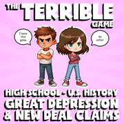 Great Depression & New Deal Claims THE TERRIBLE GAME - U.S. History Review