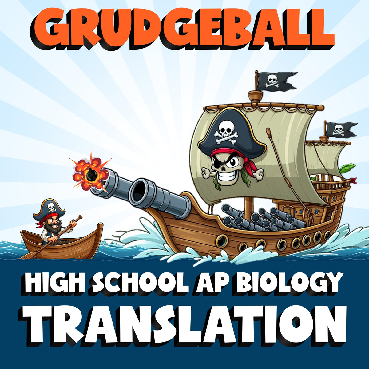 Translation GRUDGEBALL Science Game - No Prep AP Biology Review Activity
