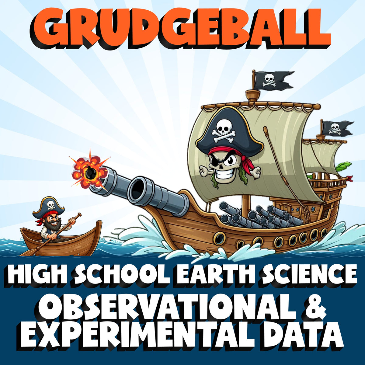 Observational & Experimental Data GRUDGEBALL Game - No Prep Earth Science Review