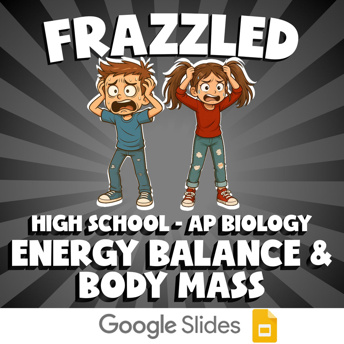 Energy Balance & Body Mass FRAZZLED Science Game - No Prep AP Biology Review