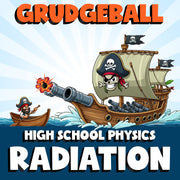 Radiation GRUDGEBALL Science Game - No Prep Physics Review Activity